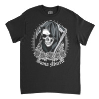 Santa Muerte Female Deity Mexican Satanic Dead Sugar Skull Tank Top Classic T-shirt | Artistshot