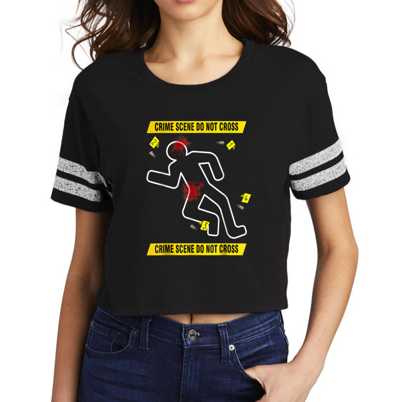 Crime Scene Investigation, Forensic Evidence, Csi Police Scorecard Crop Tee by JennetteMichelleBrink | Artistshot