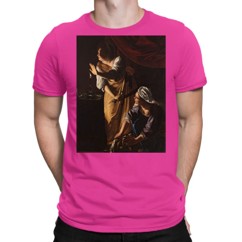 Artemisia Gentileschi   Judith And Her Maidservant With The Head Of Ho T-Shirt by apsnermutume | Artistshot