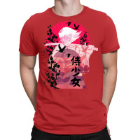 Japanese Art Samurai Vintage Fighter Retro Design T Shirt T-shirt | Artistshot