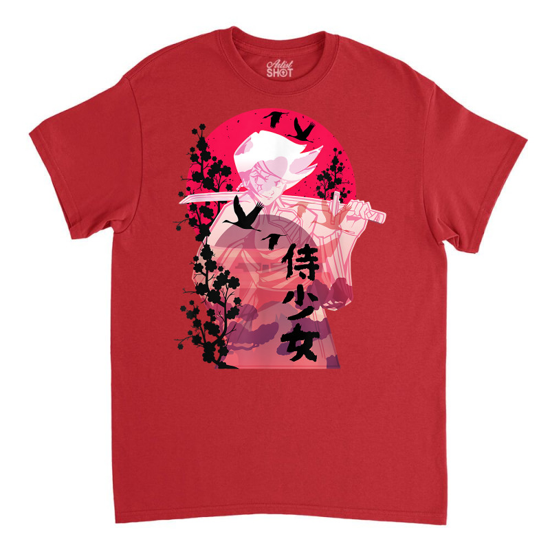 Japanese Art Samurai Vintage Fighter Retro Design T Shirt Classic T-shirt | Artistshot