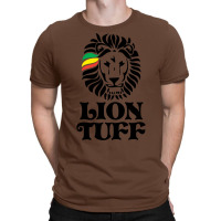 Lion Tuff Stk Blk Kids Pullover Blue T-shirt | Artistshot