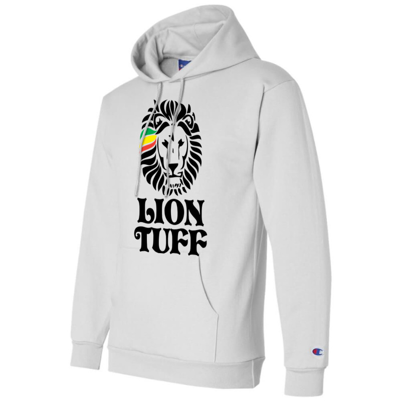 Lion Tuff Stk Blk Kids Pullover Blue Champion Hoodie by orriabijli6 | Artistshot