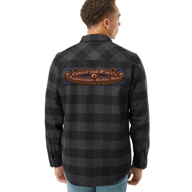 Cougar And D'arc's Pandemonium Shadow Show Flannel Shirt by BarbaraJones | Artistshot