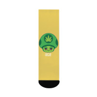 Weed Mushroom Vintage Travel Crew Socks | Artistshot