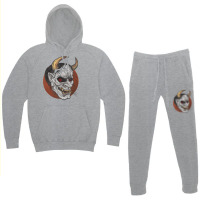 Japanese Hannya Mask Demon Or Oni  Aesthetic Tattoo Premium Hoodie & Jogger Set | Artistshot