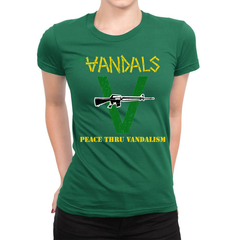 The Vandals Ladies Fitted T-Shirt by albkrysidickm | Artistshot