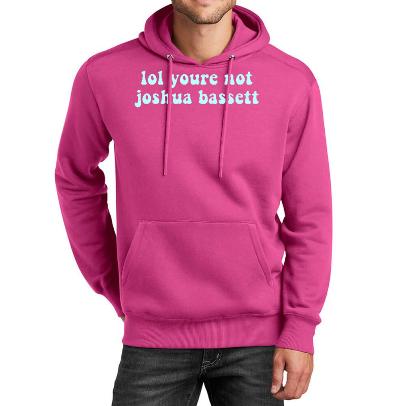 Lol Youre Not Joshua Bassett  Kids Pullover Funny Unisex Hoodie by orriabijli6 | Artistshot