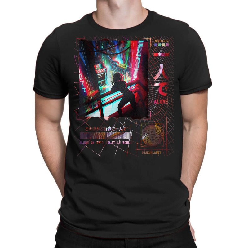 Japanese Indie Alt Aesthetic Grunge Vaporwave Anime Harajuku T-shirt | Artistshot