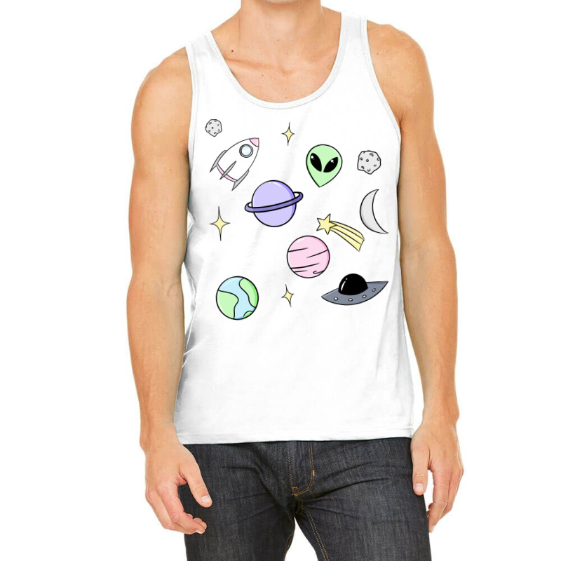 Space Aesthetic (black) Tank Top | Artistshot