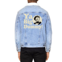 Ya Big Dummy Fred Hipster Funny Unisex Sherpa-lined Denim Jacket | Artistshot