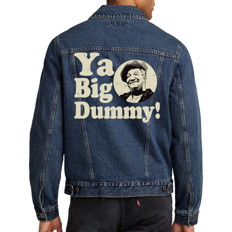 Ya Big Dummy Fred Hipster Funny Men Denim Jacket | Artistshot