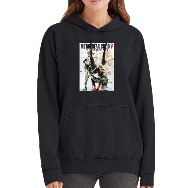 Metal Gear Solid Art Vintage Hoodie by BeckiePage | Artistshot