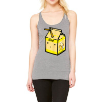 Cute Banana Milk Shake Kawaii Japanese Anime Fan Gift Yellow Racerback Tank | Artistshot