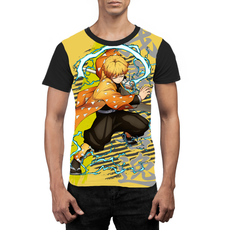 Zenitsu Trending Boy Graphic T-shirt | Artistshot