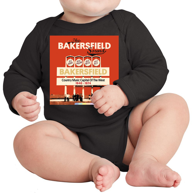 Bakersfield Sound California Country Long Sleeve Baby Bodysuit by PaulJKrois | Artistshot