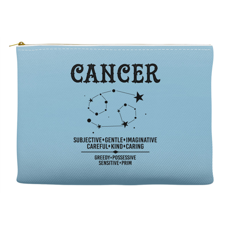 Cancer Zodiac Sign Accessory Pouches | Artistshot