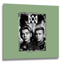 Marcus And Martinus Kids Pullover Love Metal Print Square | Artistshot