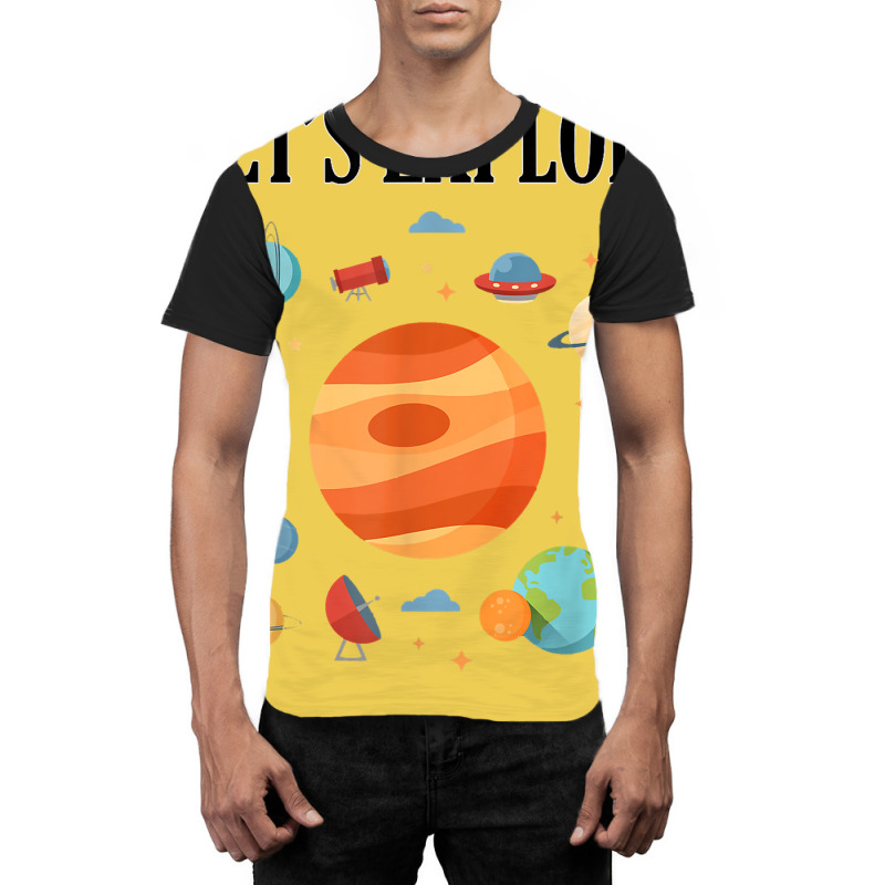 Space Themed S   Space Print Clothing Graphic T-shirt | Artistshot