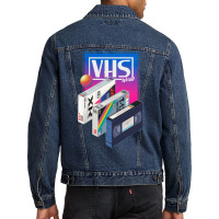 Vhs World Men Denim Jacket | Artistshot