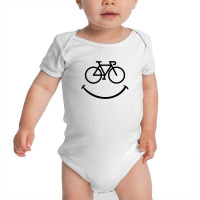 Bike Smile For Light Baby Bodysuit | Artistshot