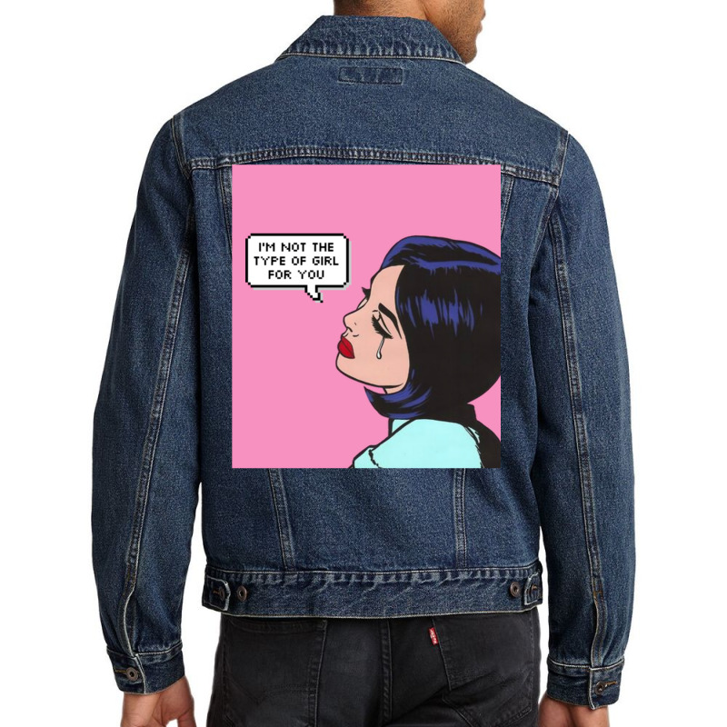 Your Type Men Denim Jacket | Artistshot