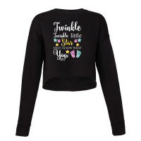 Twinkle Twinkle Little Star Only I Know What You Are For Dark Cropped Sweater | Artistshot