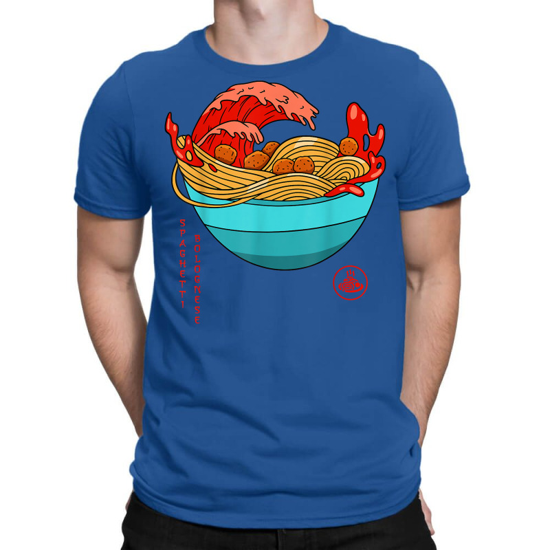 Spaghetti Bolognese   Italian Noodles   Japanese Ramen Style T-shirt | Artistshot