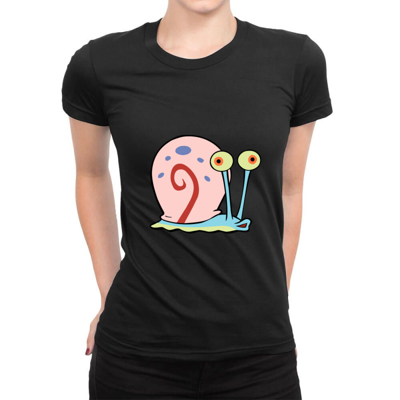 Gary The Snail Ladies Fitted T-Shirt by HoraceMcgloin | Artistshot