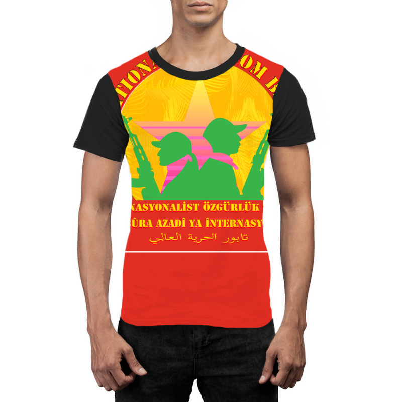 Ypg   Ypj   Pkk   International Freedom Battalion   Aesthetic   Kurdis Graphic T-shirt | Artistshot