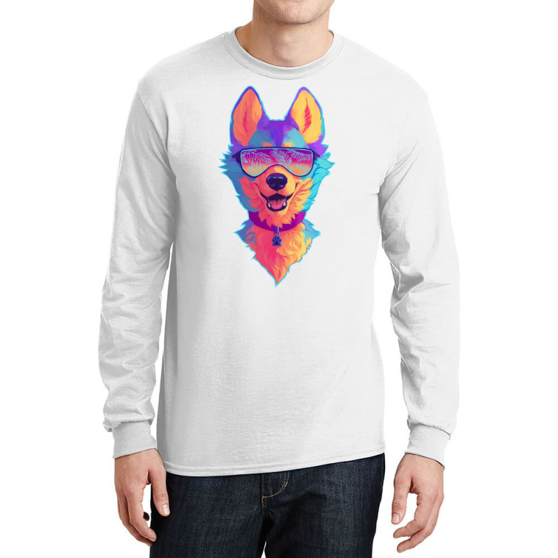 Sparkle Dog (furry Merch) Long Sleeve Shirts | Artistshot