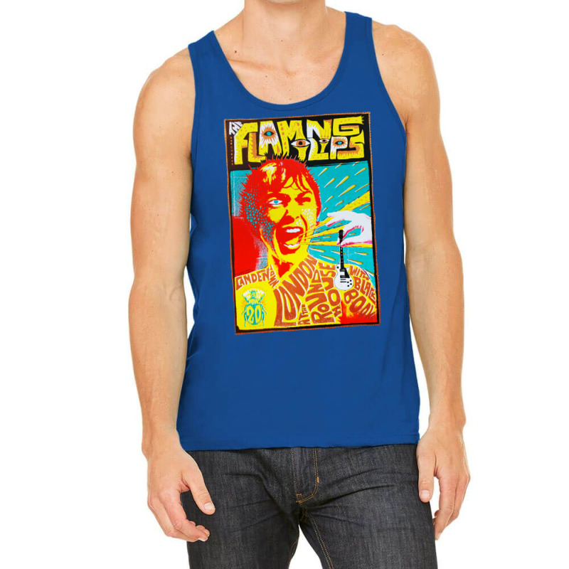 Flaming Lips London Tank Top by refidebossq | Artistshot