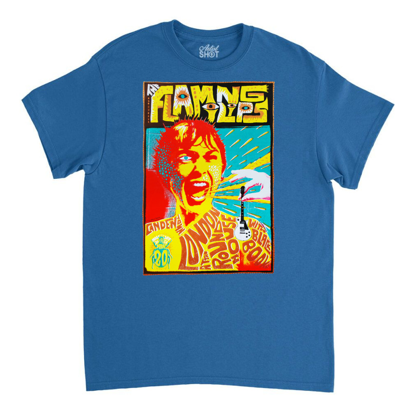 Flaming Lips London Classic T-shirt by refidebossq | Artistshot