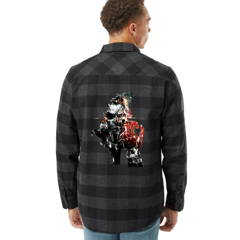 Metal Gear Solid - V The Phantom Pain Flannel Shirt by WilliamRobinson | Artistshot