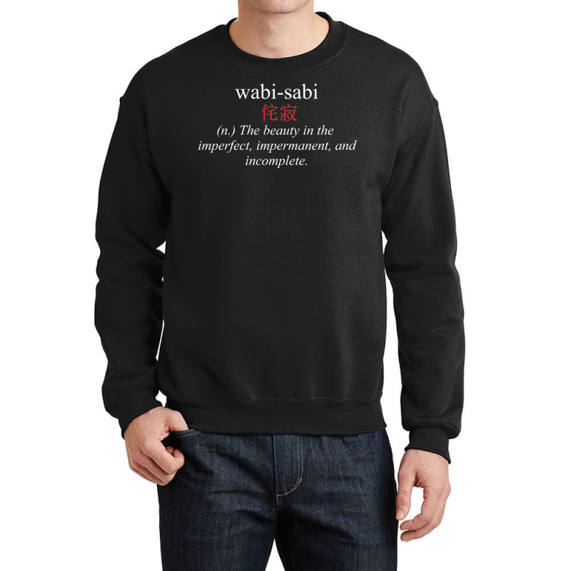 Wabi Sabi Zen Buddhist Aesthetic Crewneck Sweatshirt | Artistshot