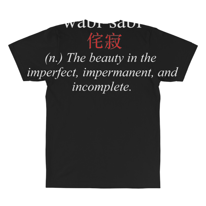 Wabi Sabi Zen Buddhist Aesthetic All Over Men's T-shirt | Artistshot