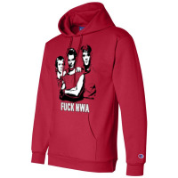 Fuck Nwa   The Police    The Fued! Champion Hoodie | Artistshot