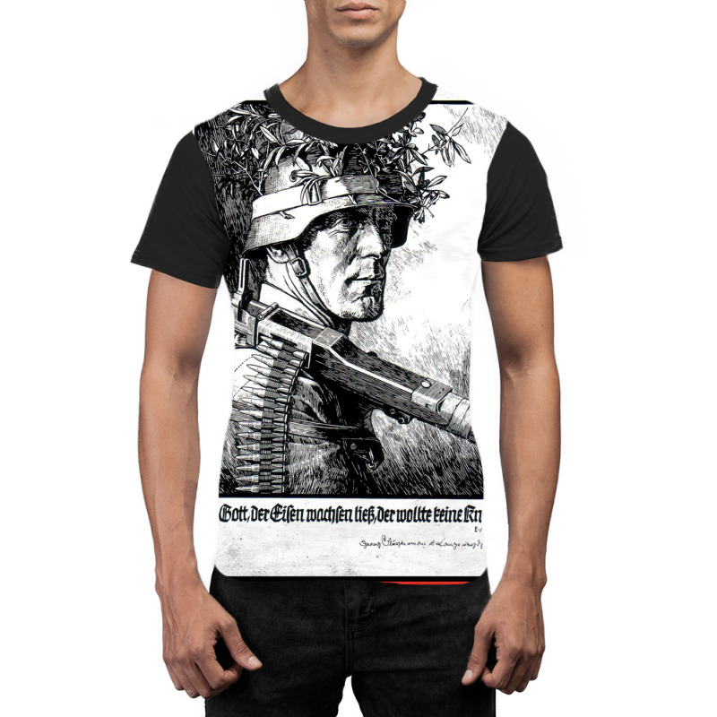 Wehrmacht Soldier   Georg Sluyterman Von Langeweyde Graphic T-shirt | Artistshot