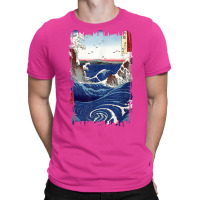 Stylish Vintage Art Ocean Whirlpool Hiroshige Classic T-shirt | Artistshot