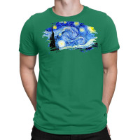 Stylish Vintage Art Starry Night Vincent Van Gogh Classic T-shirt | Artistshot