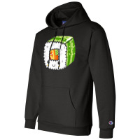 Cute Pastel Kawaii Goth Japanese Anime Sushi Roll Champion Hoodie | Artistshot