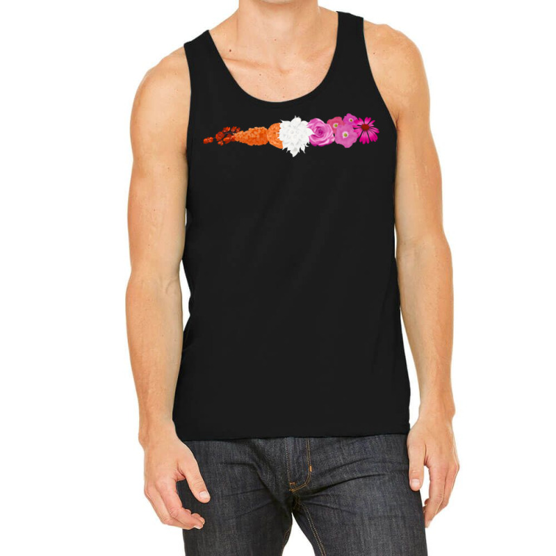 Subtle Lesbian Pride Flowers Tank Top by jorsievinettc | Artistshot