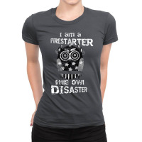 Little Owl Firestarter Disaster Ladies Fitted T-shirt | Artistshot