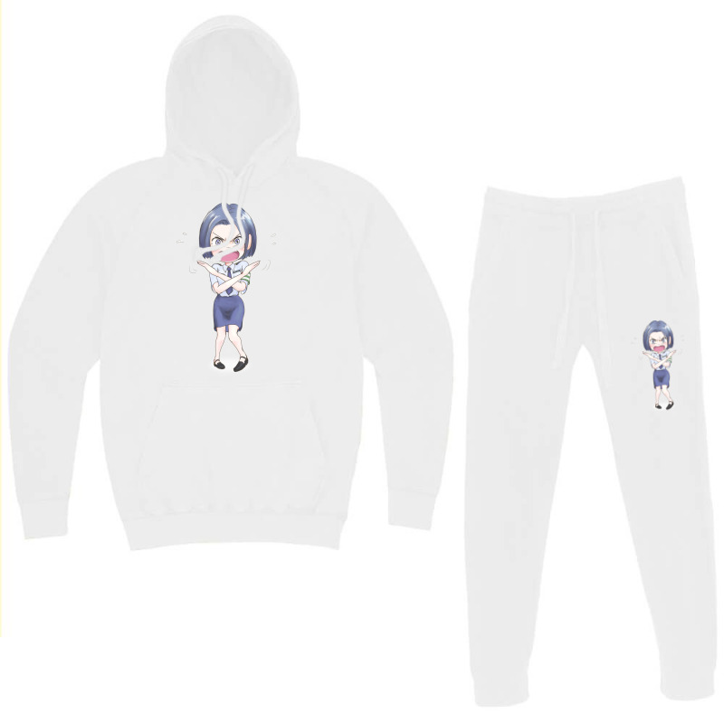 Stop! Don't Touch! Anime Girl Hoodie & Jogger set by sixsuspend | Artistshot