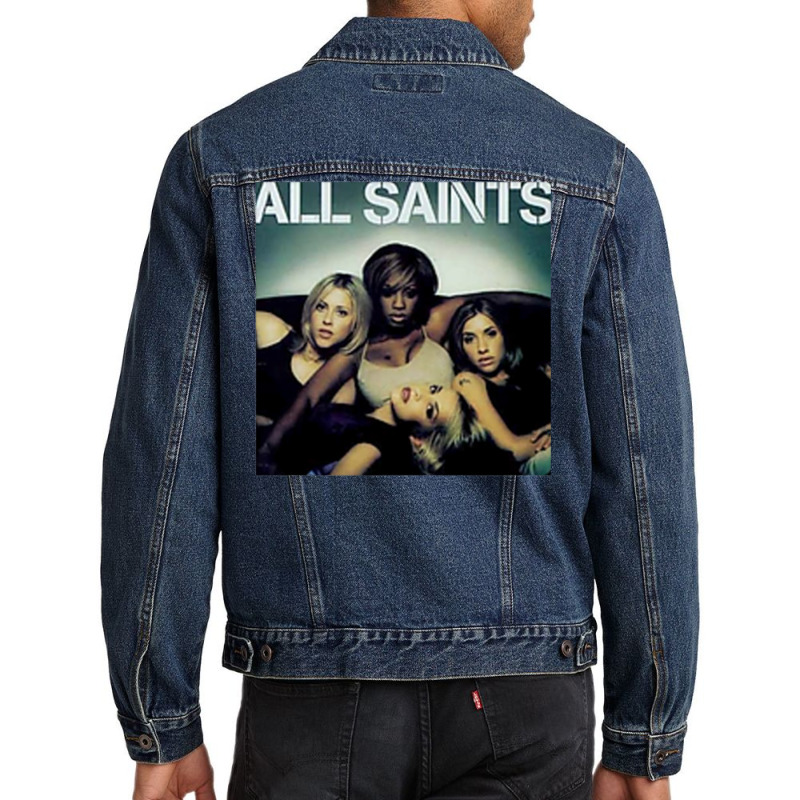 All Saints Album Cover   Never Ever   Melanie Blatt Men Denim Jacket by devitssewdaf | Artistshot