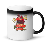 Clinical Trial Manager Inked Skull & Red Roses Tattoo Magic Mug | Artistshot