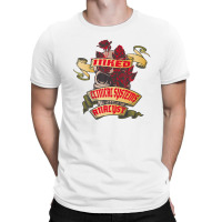 Clinical Systems Analyst Inked Skull & Red Roses Tattoo T-shirt | Artistshot