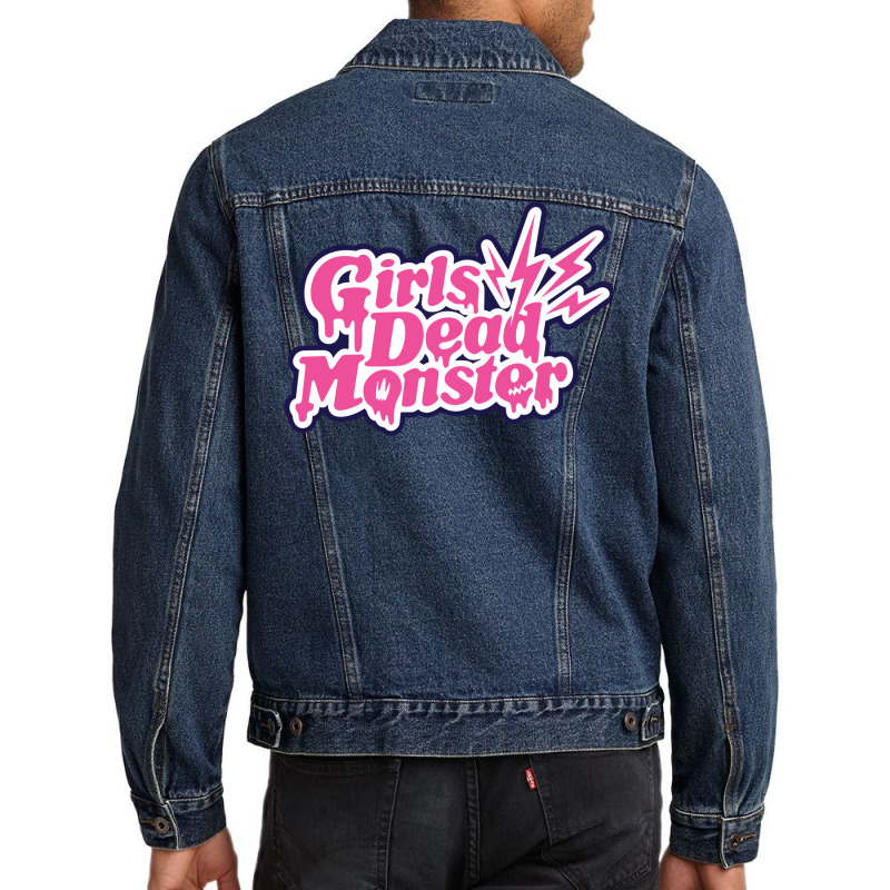 Girls Dead Monster Men Denim Jacket by refidebossq | Artistshot