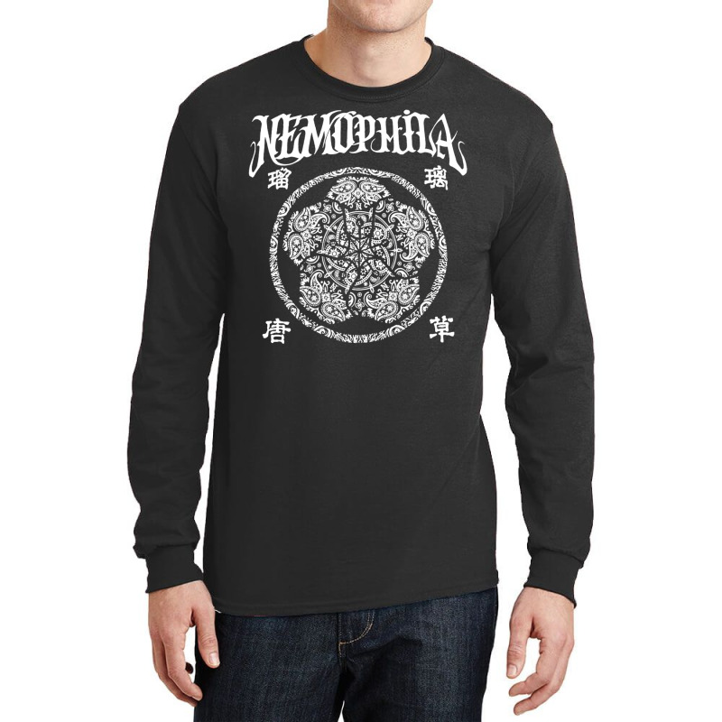 Nemophila Long Sleeve Shirts by pilitamaquiu | Artistshot