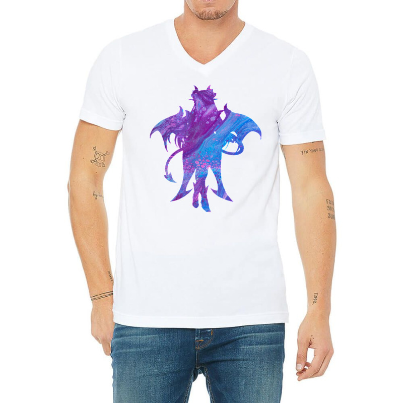 Succubus V-Neck Tee by sixsuspend | Artistshot